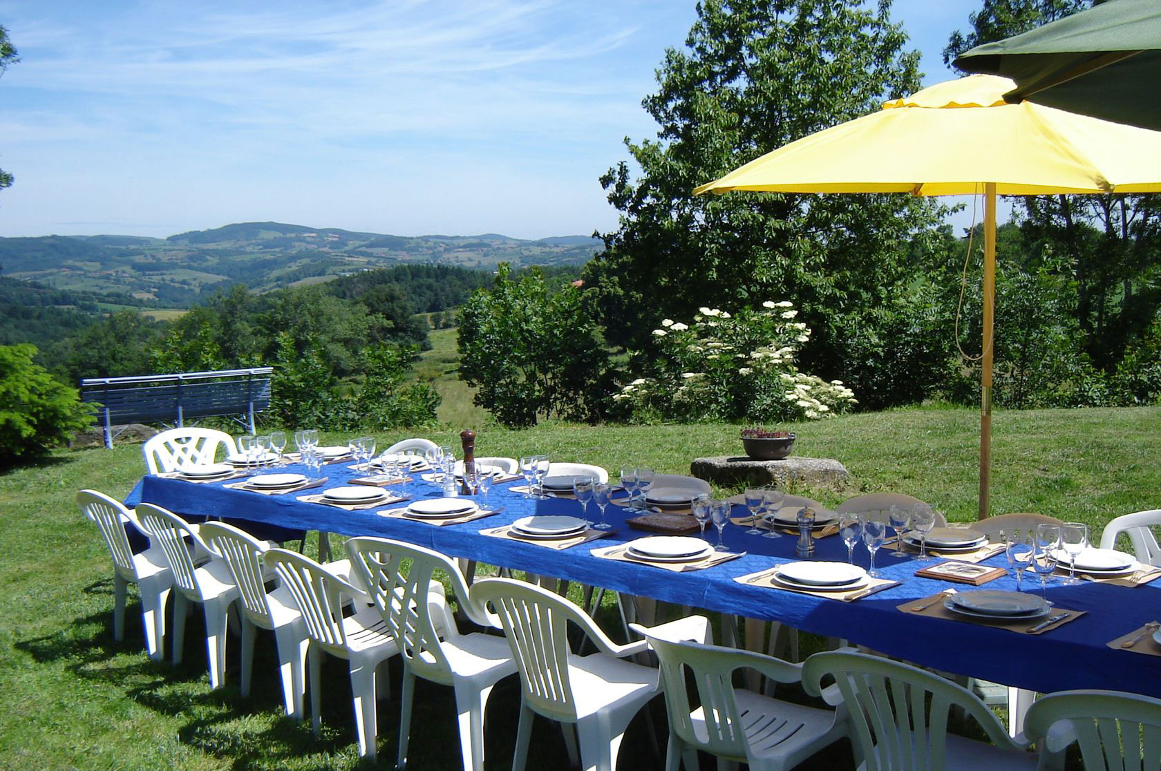 table d'hotes seminaire auvergne